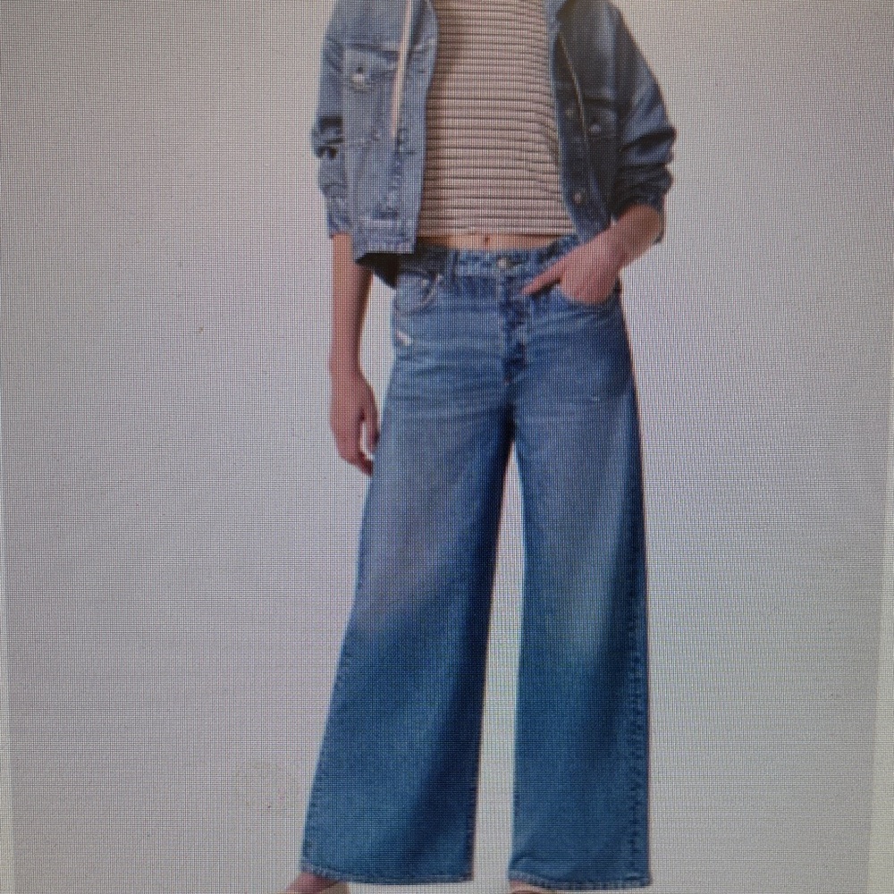 rag & bone Miramar Sofie Ankle Length Cotton Terry Sweatpant Jeans